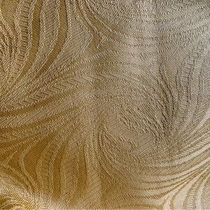 Vintage Kravet jacquard weave moire design cotton fabric 2 yards